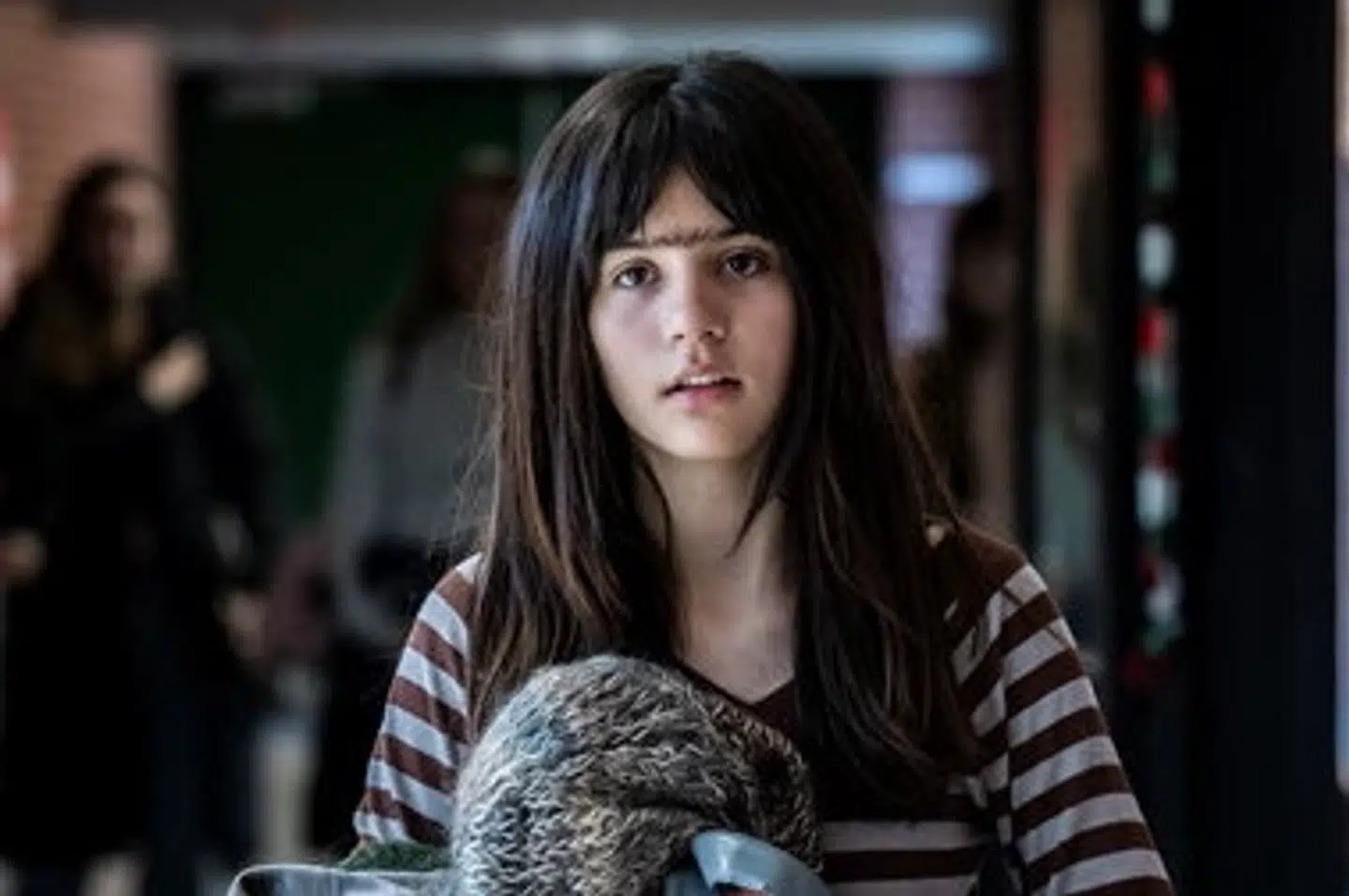 I Valdes jul-universet spiller Flora Augusta spiller karakteren Tala, som kan forvandle sig til en ulv. (PR-foto).