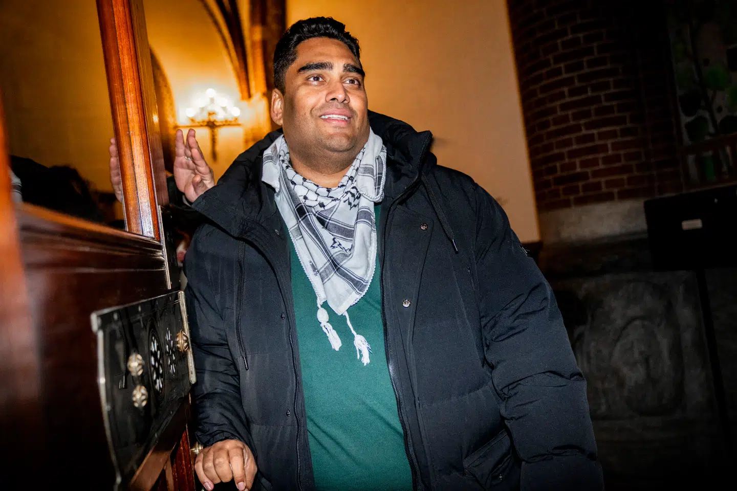 Sikandar Siddique fik 3.125 personlige stemmer ved kommunalvalget i København. Foto: Ida Marie Odgaard, Scanpix.