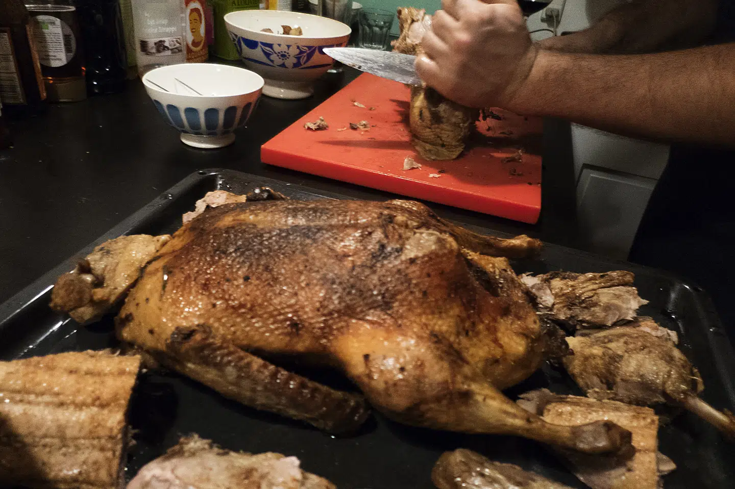 Travlheden i landets køkkener op til julemiddagen smitter af på elforbruget 24. december, hvor julens største elforbrug ventes mellem klokken 16 og 17. (Arkivfoto).