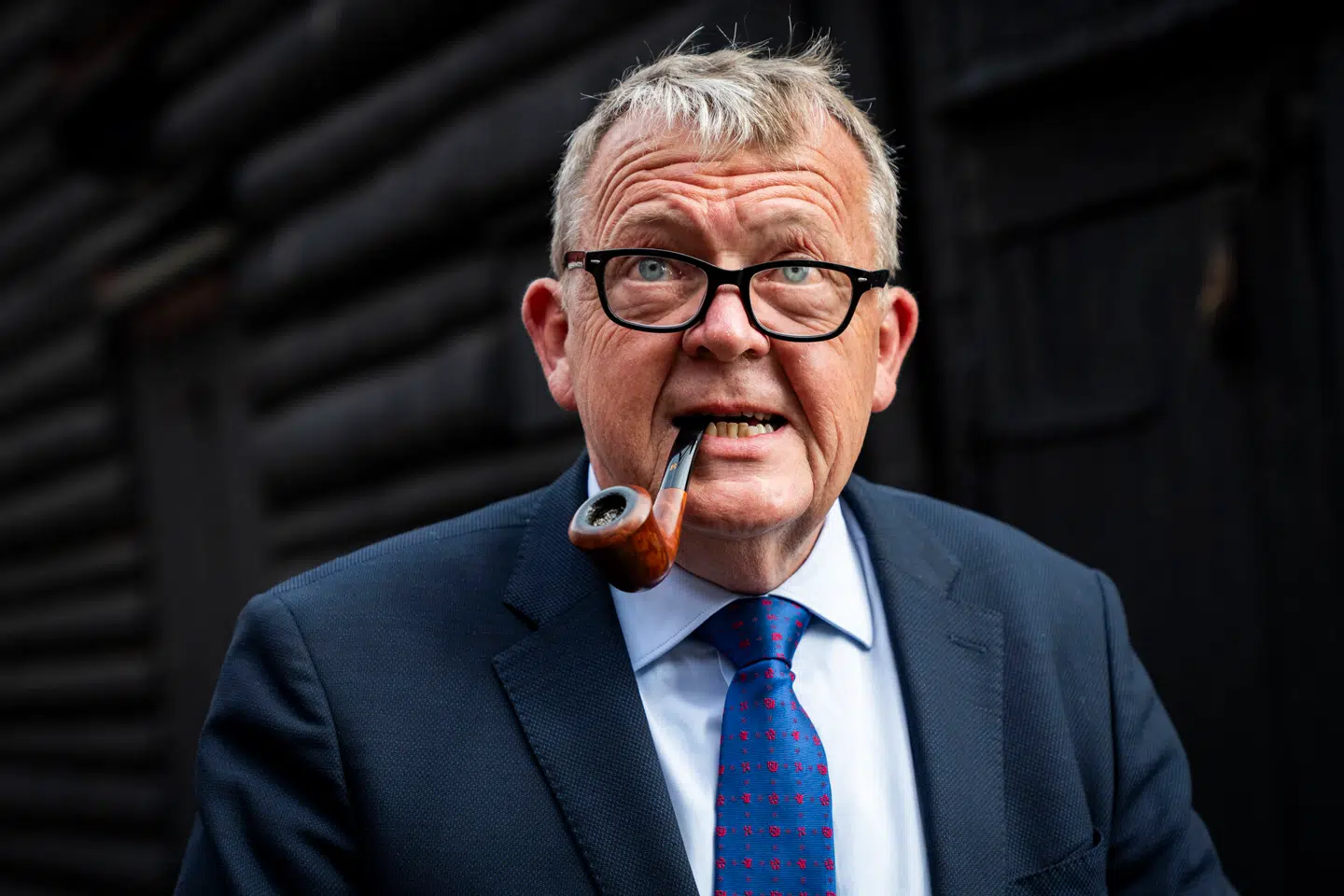 Lars Løkke Rasmussen ryger ikke blot pibe. I en livestream på Twitch har han afsløret, at han også bruger snus. Foto: Ida Marie Odgaard, Scanpix.