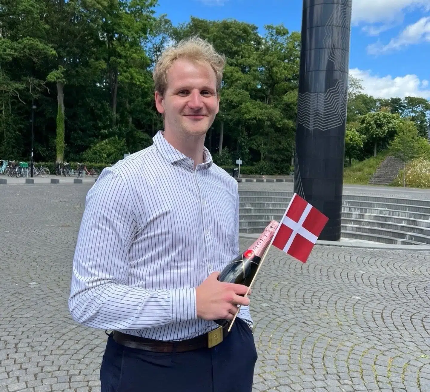 Frederik Jæger på 28 år skruer forventningerne ned til næste år efter flere forgæves jobansøgninger.