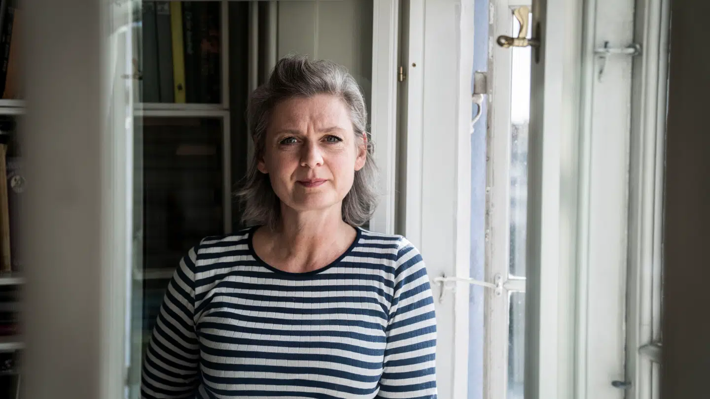 (Arkiv) Manuskriptforfatter Trine Appel har mistede i sommers sin mand til kræft.