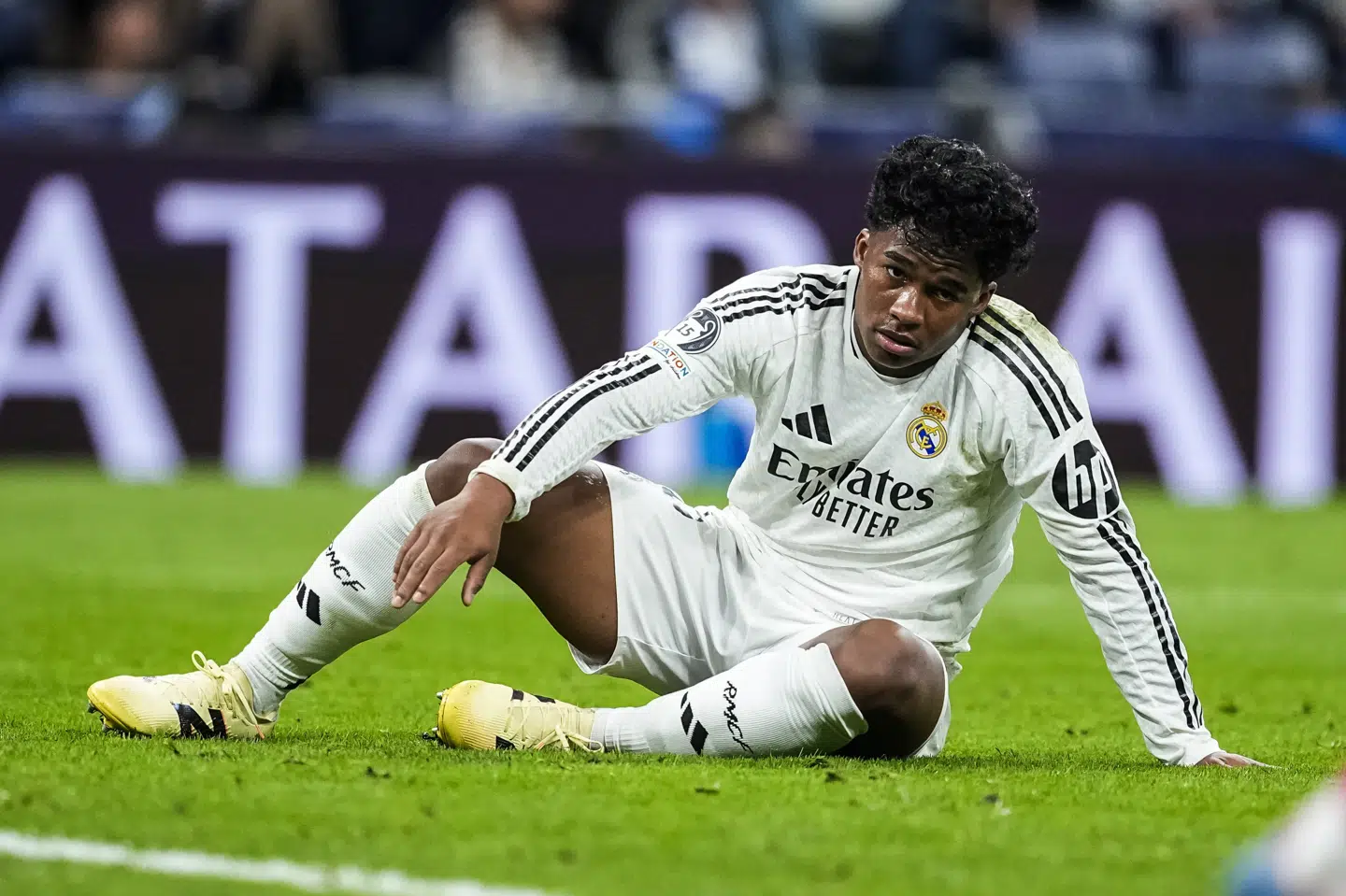 Endrick kom til Real Madrid sidste sommer, men skal nu have mere erfaring på seniorniveau i franske Lyon. (Arkivfoto).