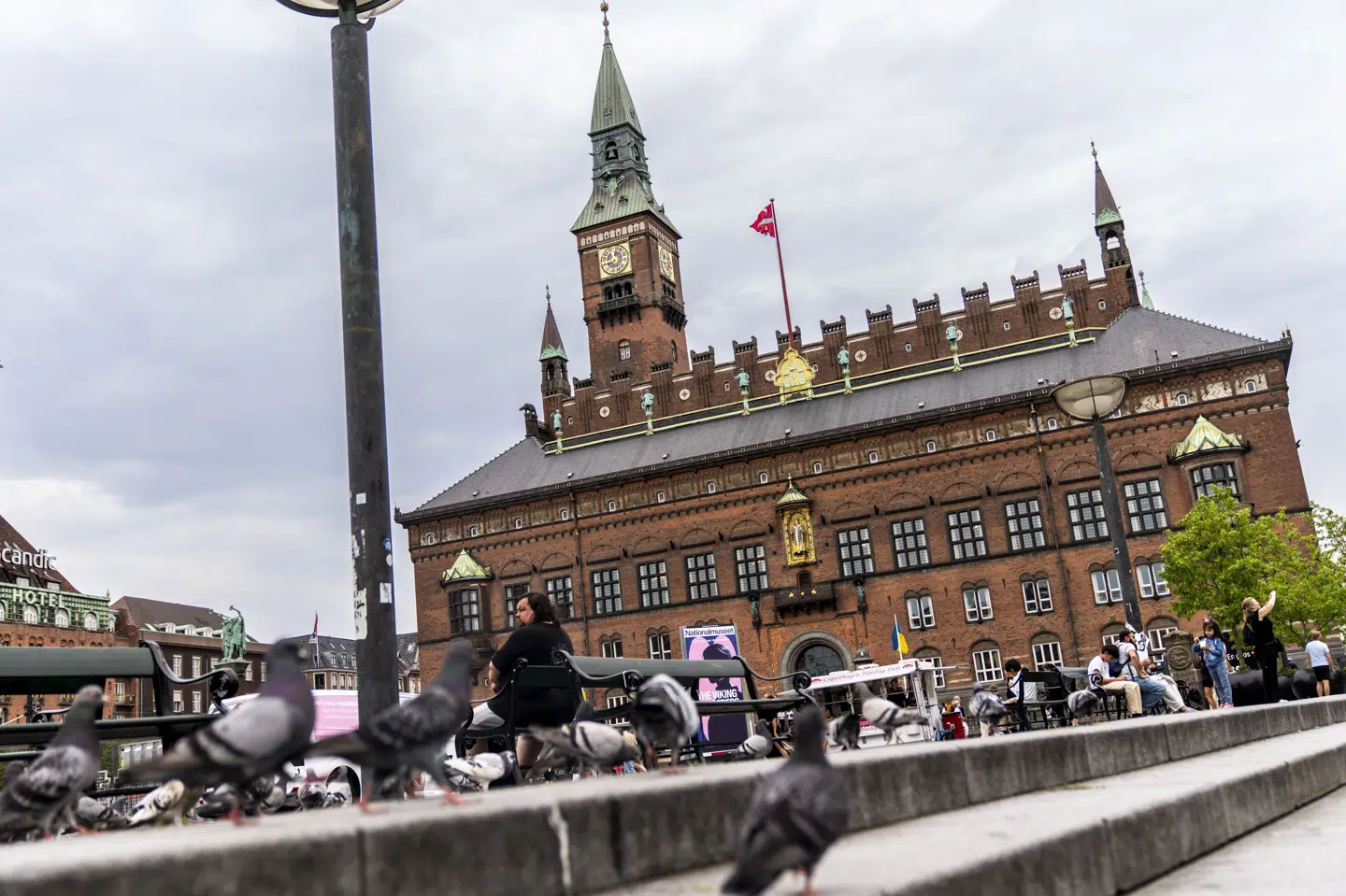 På trods af snak om boligkrise bor de københavnske studerende stadig i byen. (Arkivfoto).