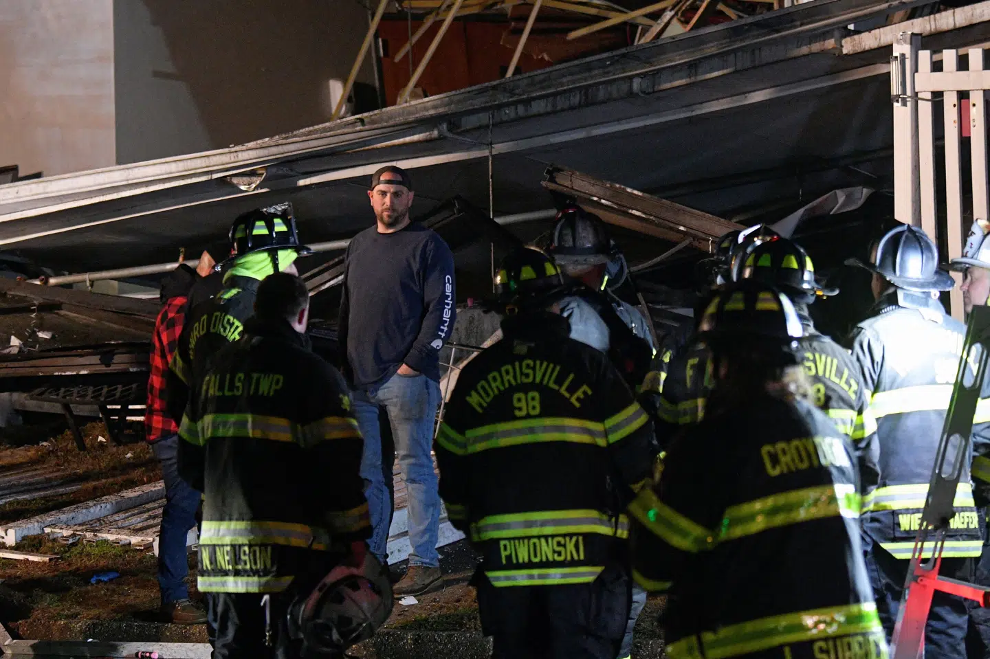 Et plejehjem i byen Bristol i Pennsylvania har lidt store skader efter en eksplosion tirsdag.