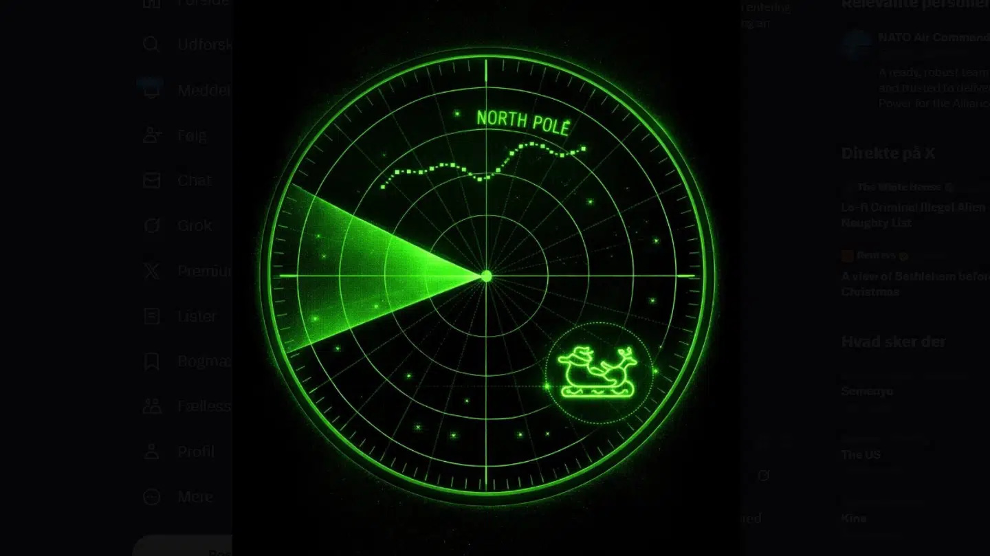 Her ses det første billede, som NATO har delt.