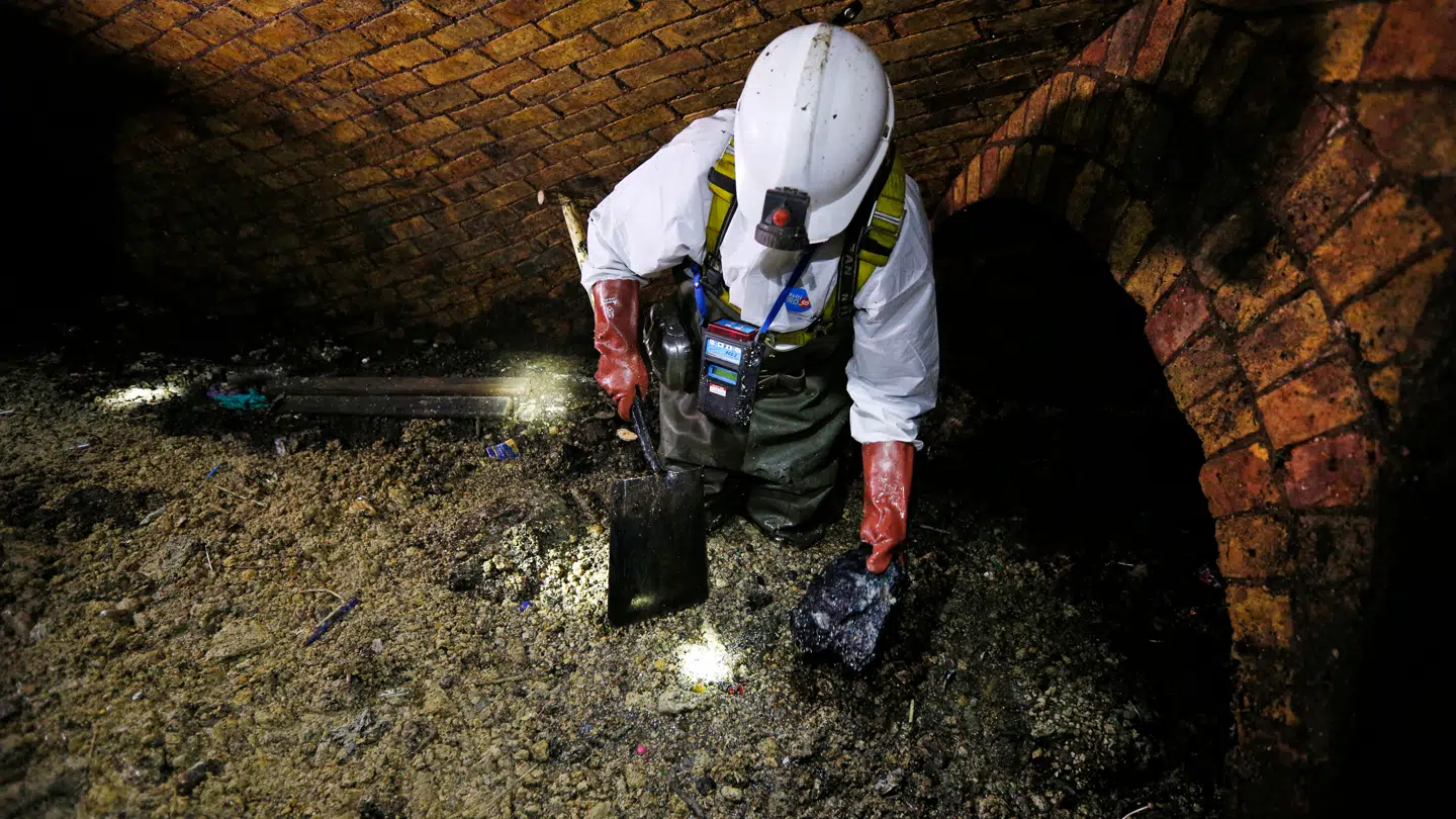 Arkivfoto fra 2014. Det er ikke første gang, at Londons kloakker oplever problemer med fedt.