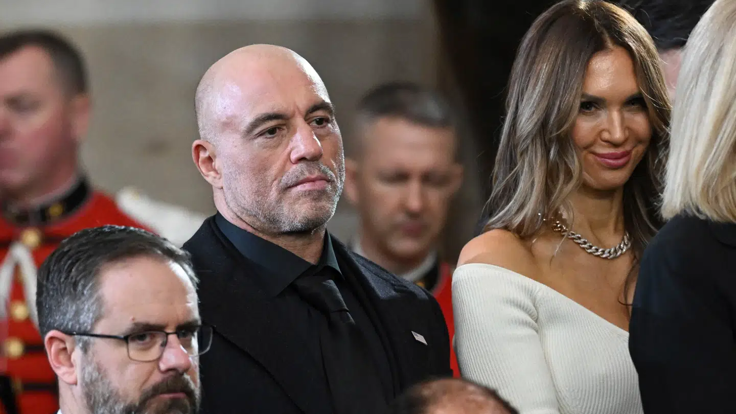 Den verdensberømte podcastvært Joe Rogan ved Donald Trumps indsættelse 20. januar 2025, hvor han var inviteret som gæst.