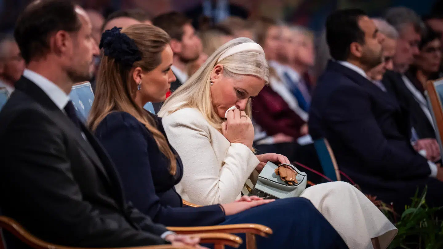 Mette-Marit har holdt sig fra medierne.