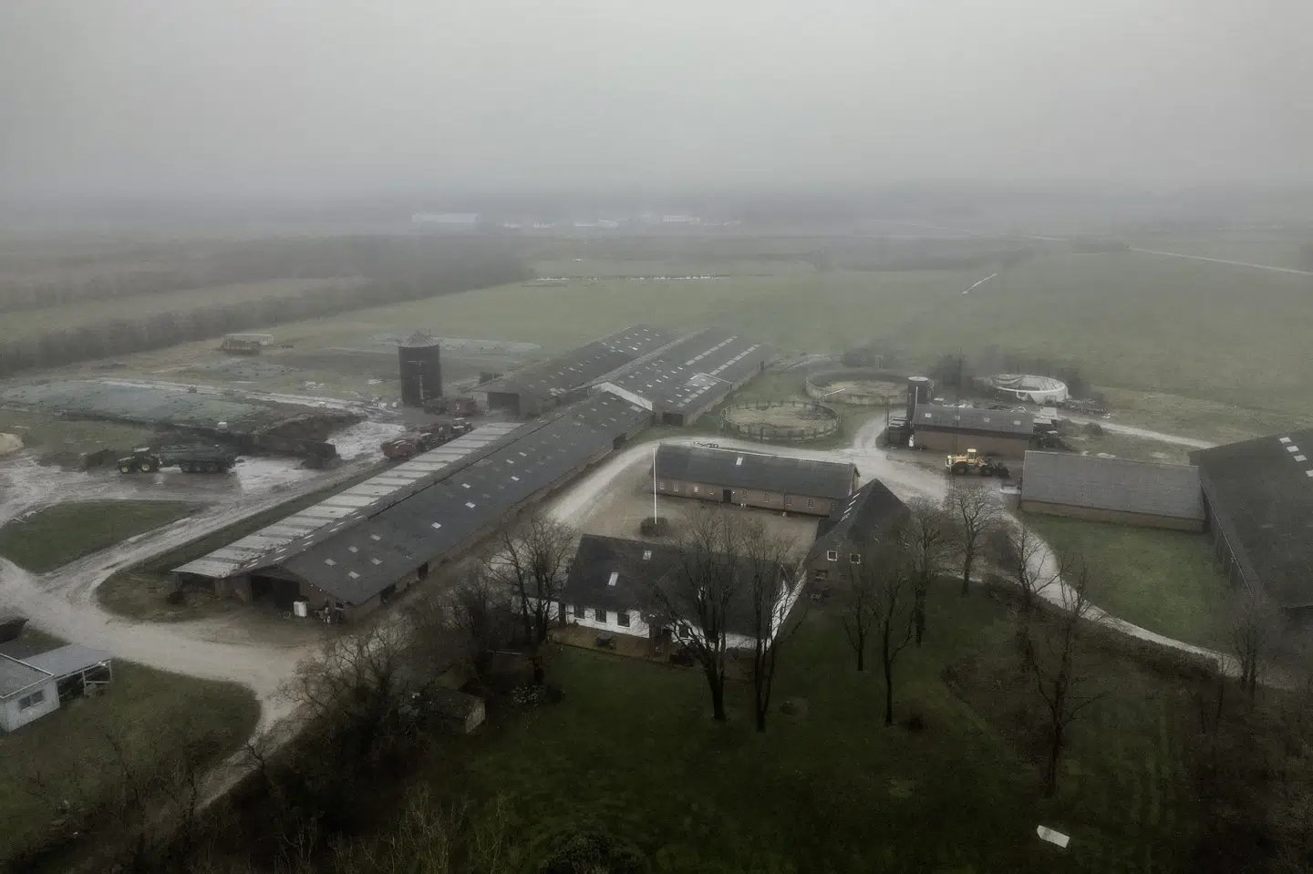 Udrejsecenter Kærshovedgård ligger ved Bording i Midtjylland. Stedet huser afviste asylansøgere, udvisningsdømte kriminelle og personer på tålt ophold. (Arkivfoto).