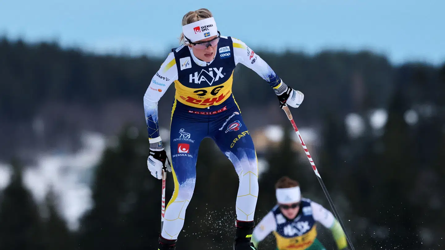 Frida Karlsson var blandt medaljefavoritterne.