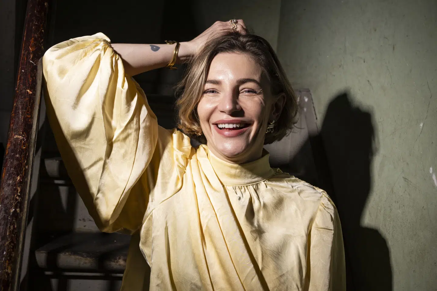 Molly Egelind er aktuel som investoren Cecilie i sæson to af DR-serien "Bag enhver mand".