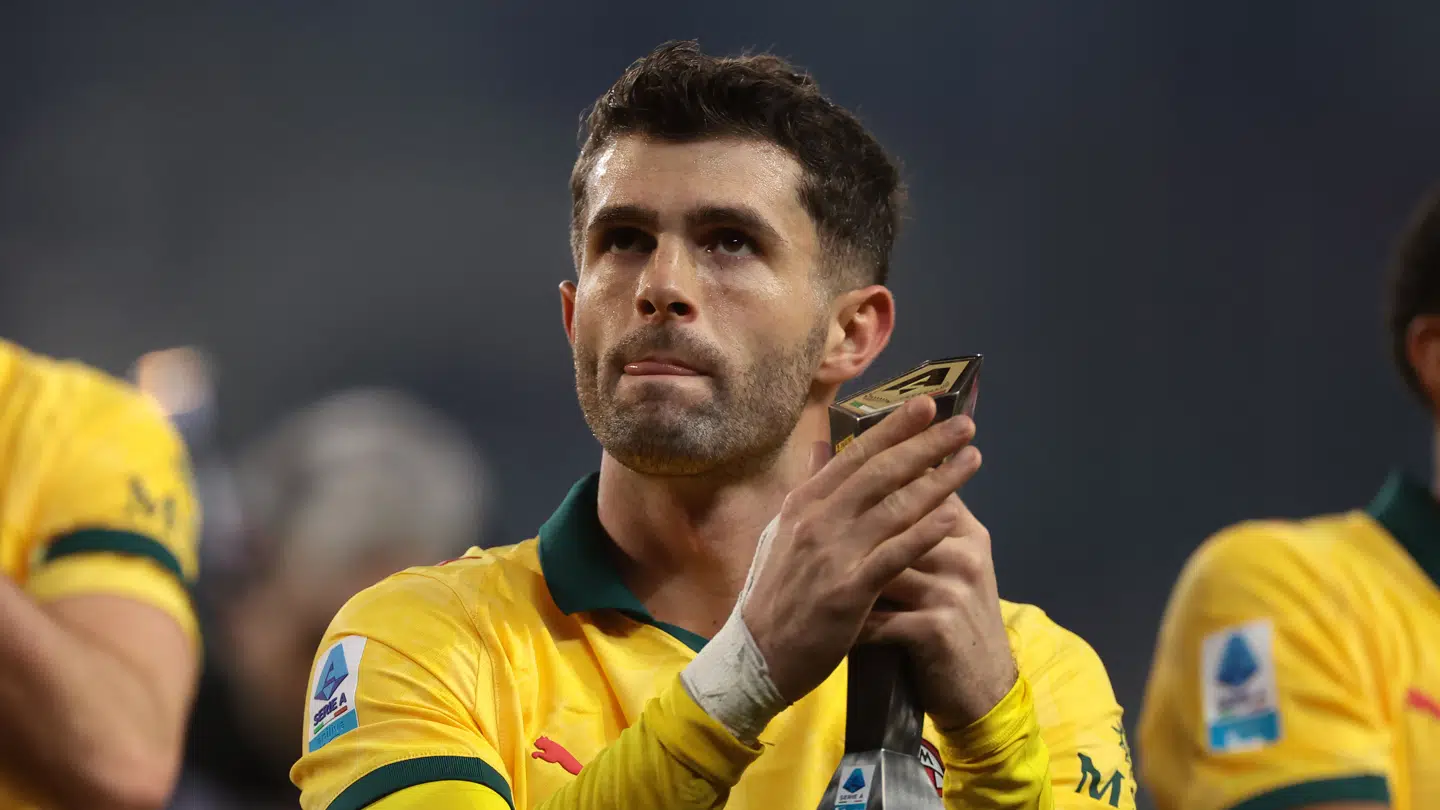 Pulisic spiller i øjeblikket i AC Milan.