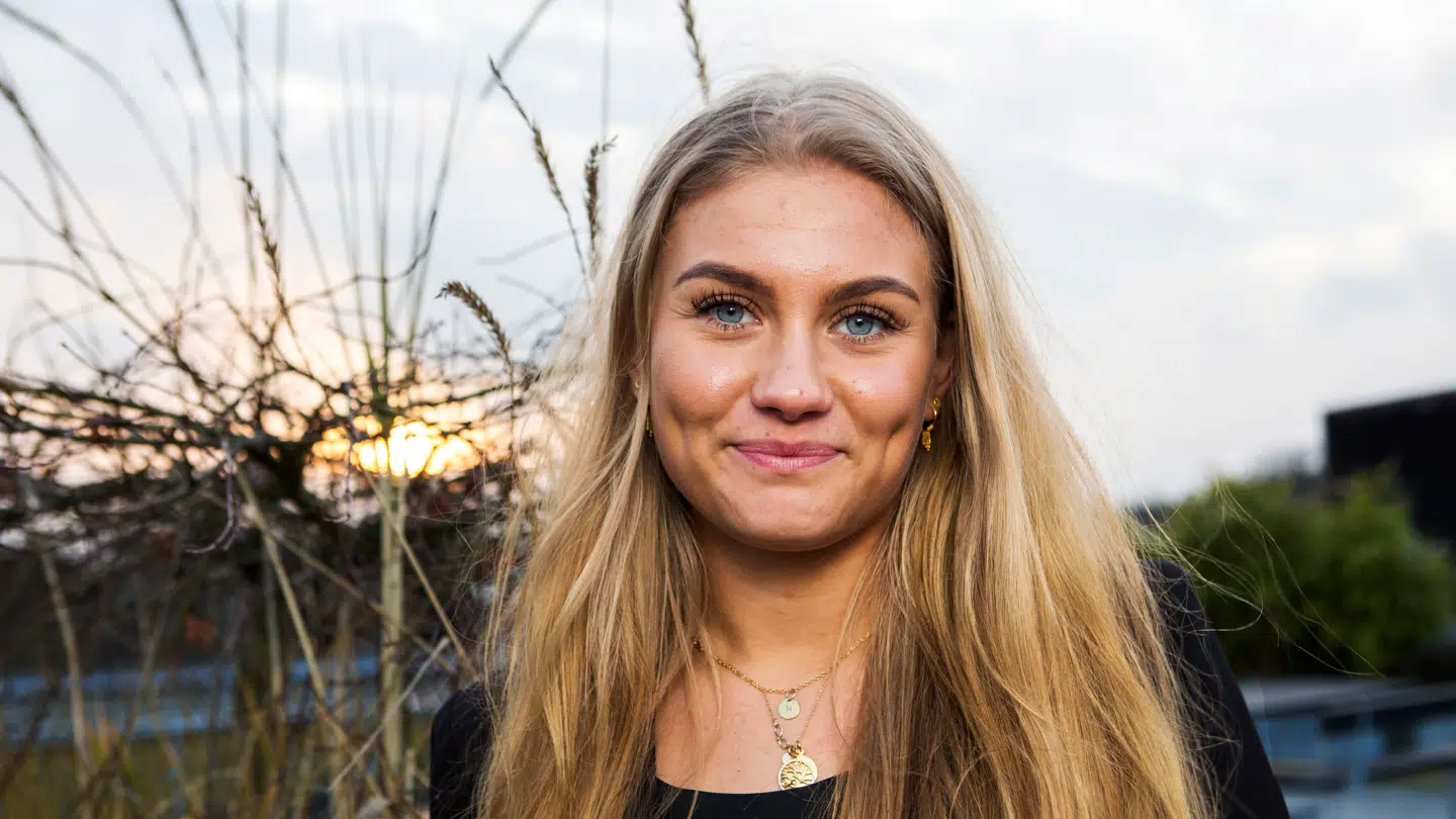 (Arkiv) Mathilde Beuschau og hendes familie blev kendt gennem TV 2-programmet 'Årgang 0'.