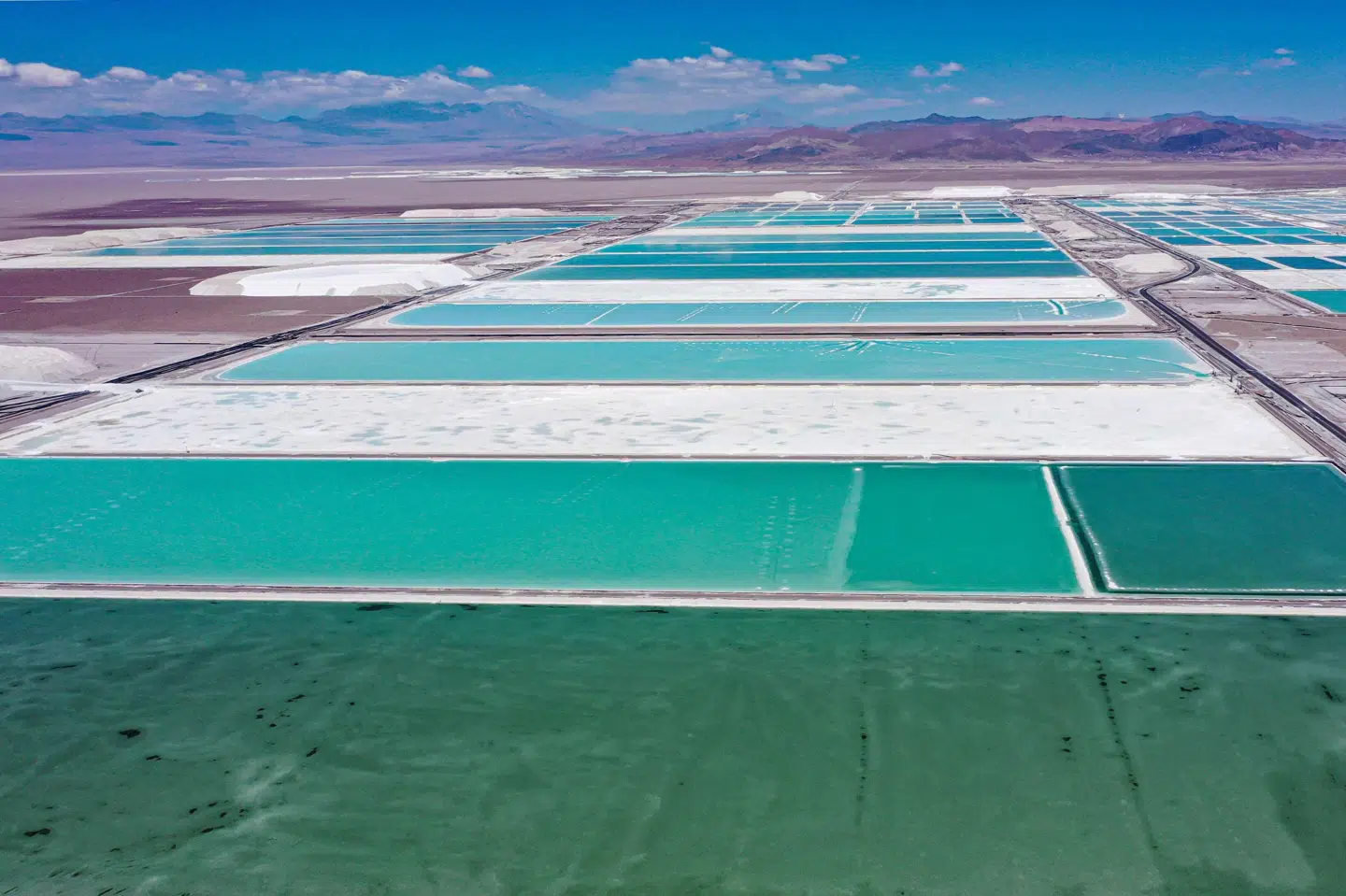 Selskaberne Codelco og SQM danner et større partnerskab i Chile for at udvinde mere lithium i Atacama-saltørkenen i det sydamerikanske land. (Arkivfoto).