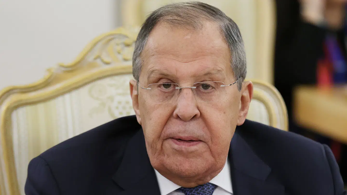Den russiske udenrigsminister, Sergej Lavrov, ses her den 17. november i Moskva.