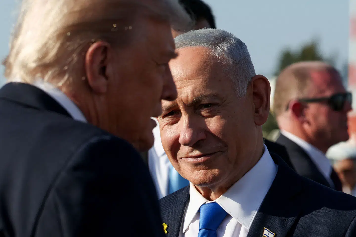 I oktober besøgte Trump Israel og Egypten, hvor han deltog i møder om Gaza. Mandag får han besøg af Netanyahu til drøftelser om en anden fase af den aktuelle våbenhvileaftale. (Arkivfoto).