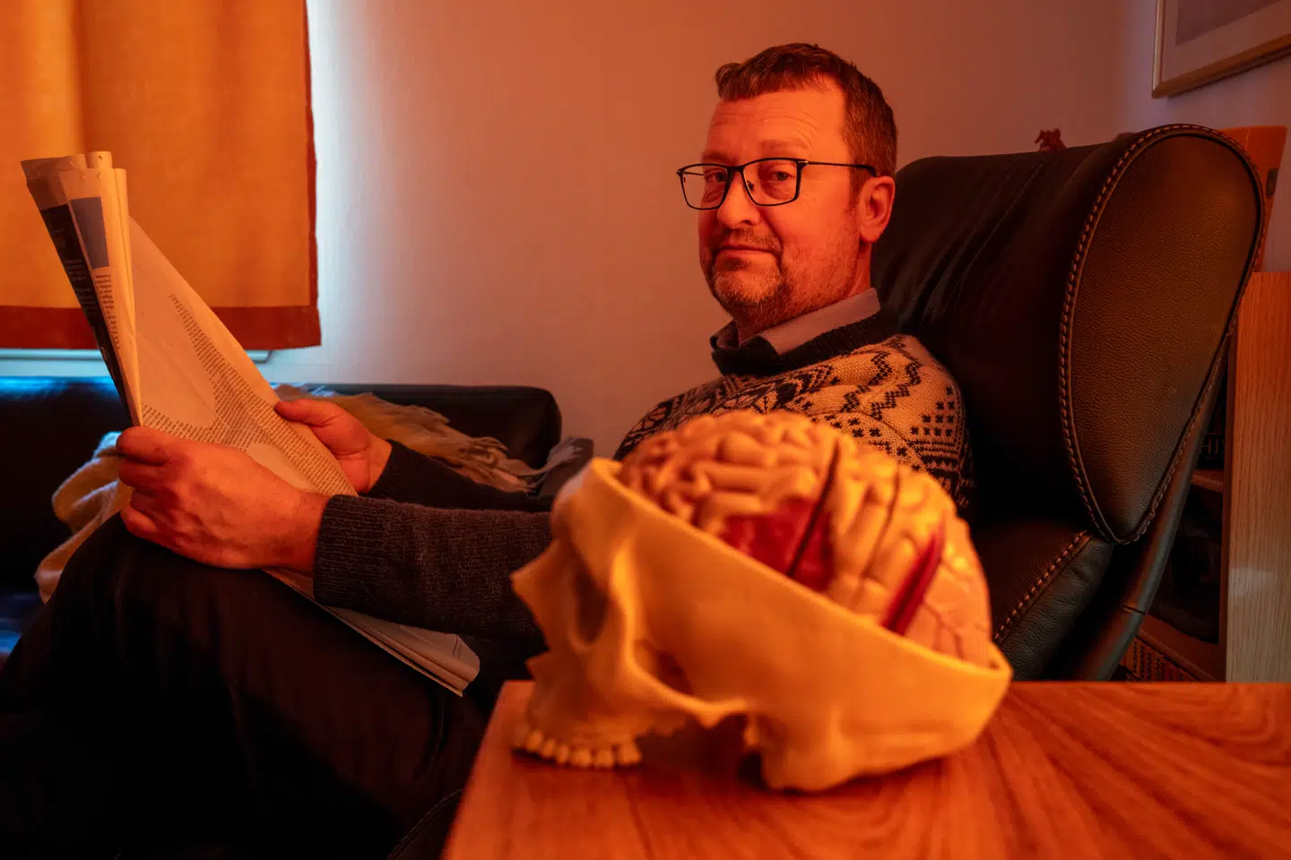 I 2025 startede Troels W. Kjær til golf. Selvom det ikke er højintensitetstræning, kan det styrke hjernen, fortæller han.