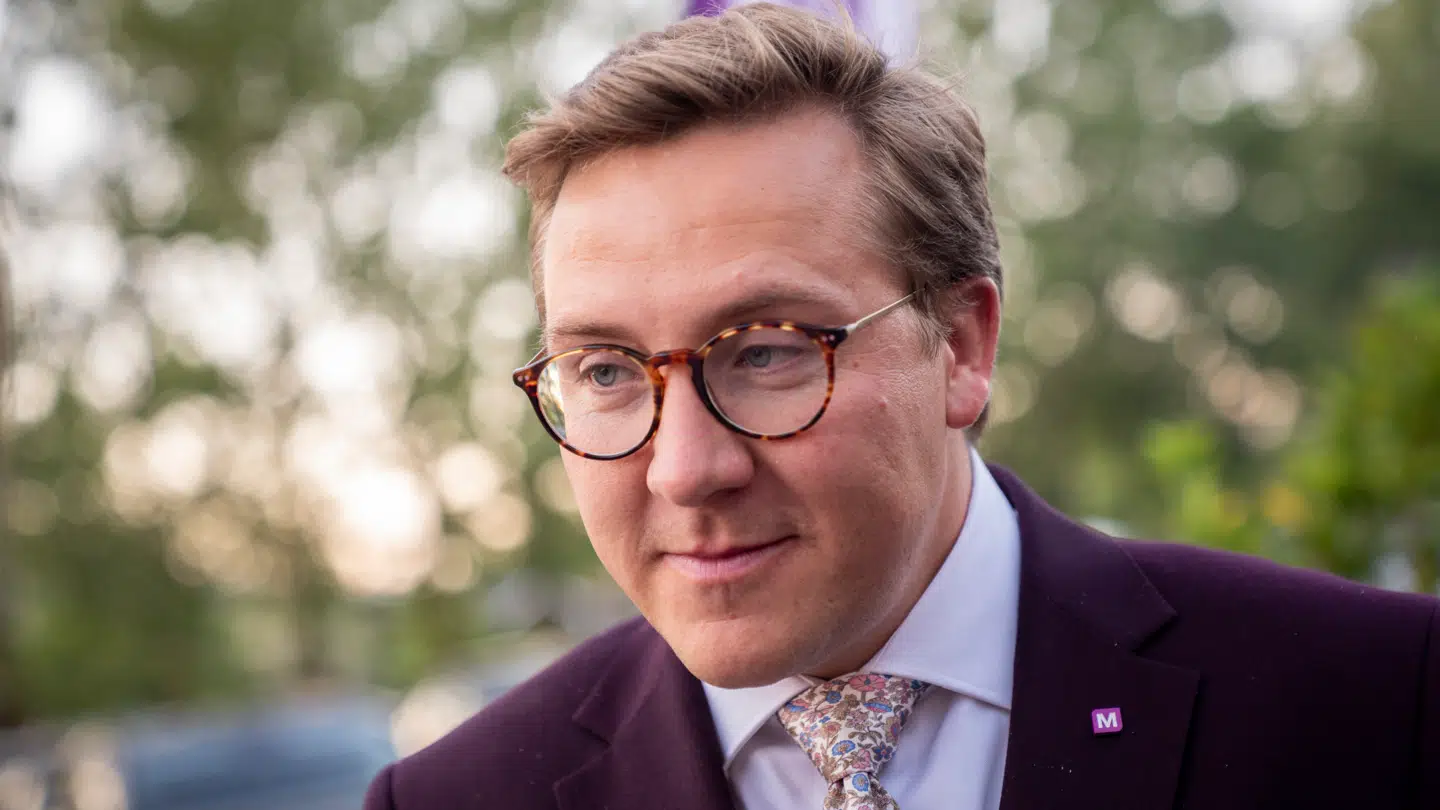 Bergur Løkke Rasmussen har været på knæ.