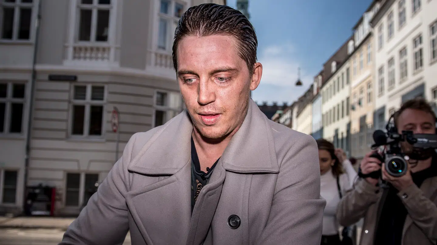 Nicki Bille, da han skulle møde i byretten i 2019.