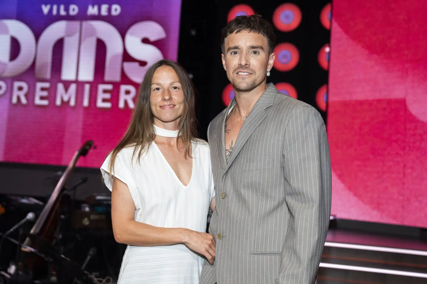 Det var kærlighed ved første blik, da Martin Johannes Larsen og Sara-Lisa Schuster-Rossel mødte hinanden i 2017 på DR, hvor de begge arbejdede. Nu er parret blevet forældre for første gang. (Arkivfoto).