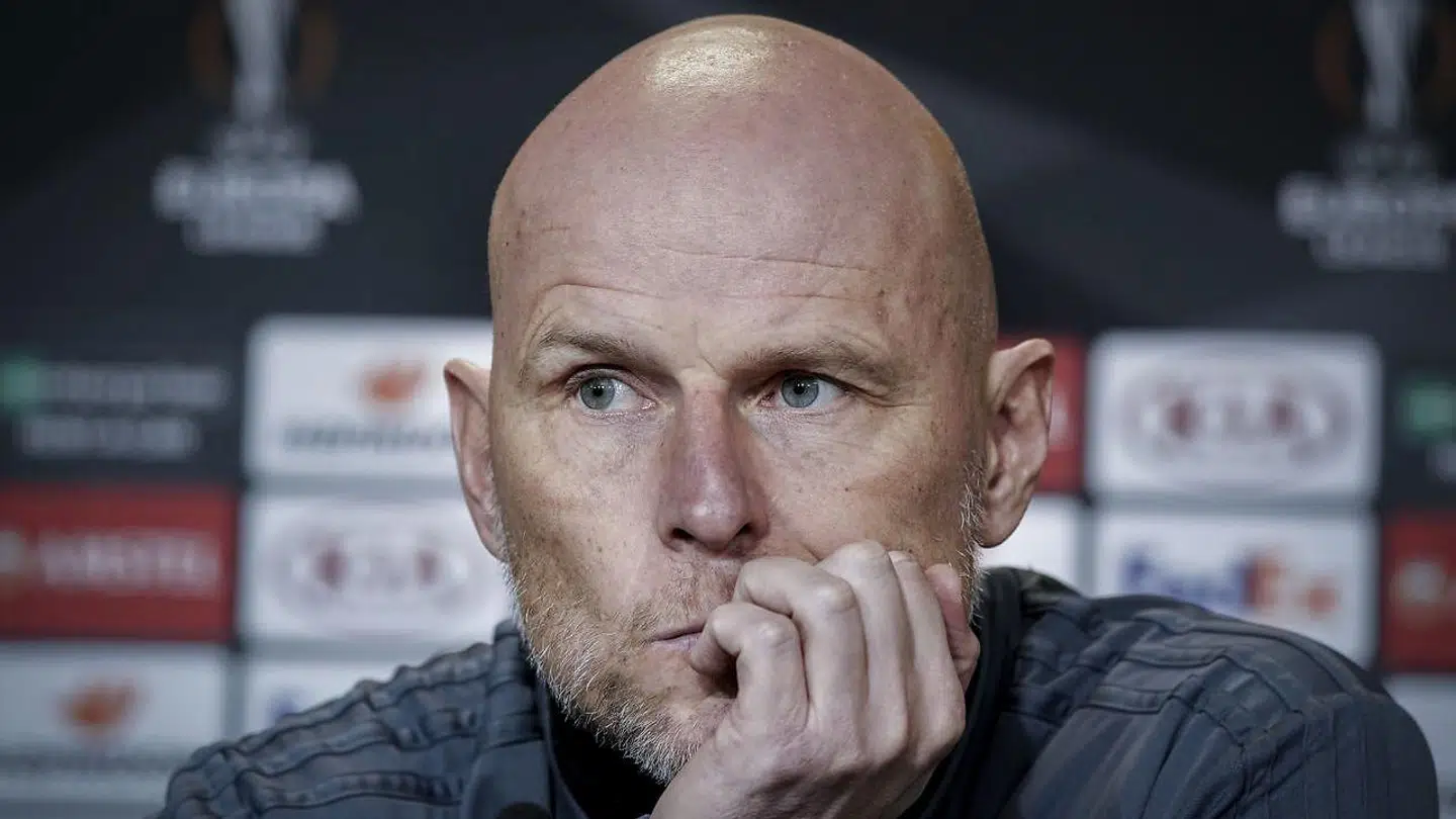 Cheftræner Ståle Solbakken under FCK pressemøde i Telia Parken, onsdag den 11. december 2019.