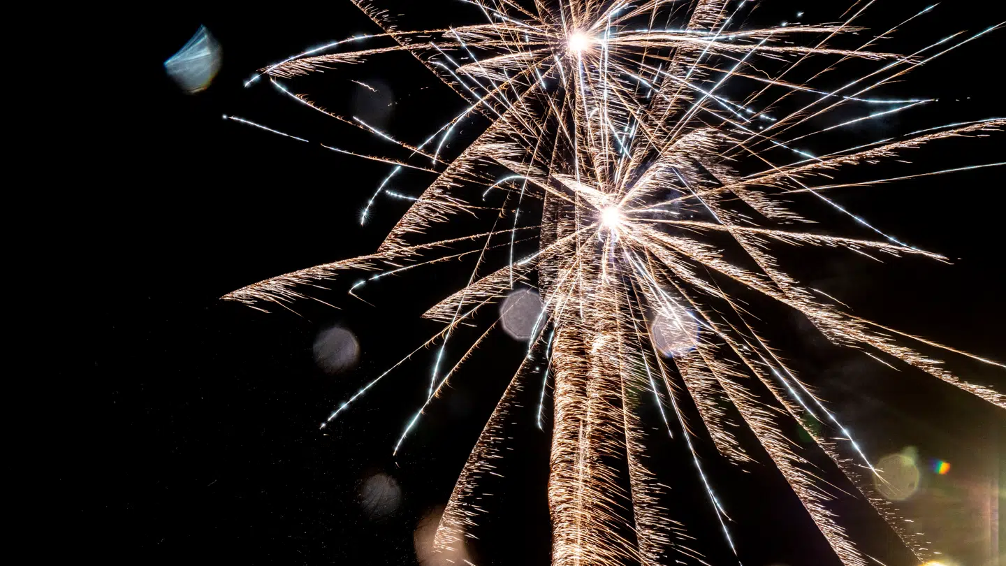Fyrværkeri.