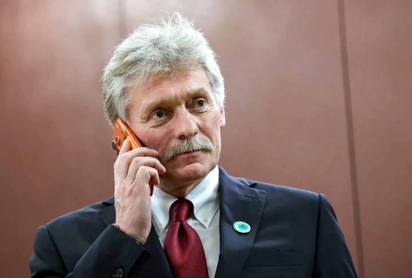 Dmitrij Peskov ses her den 12. december.