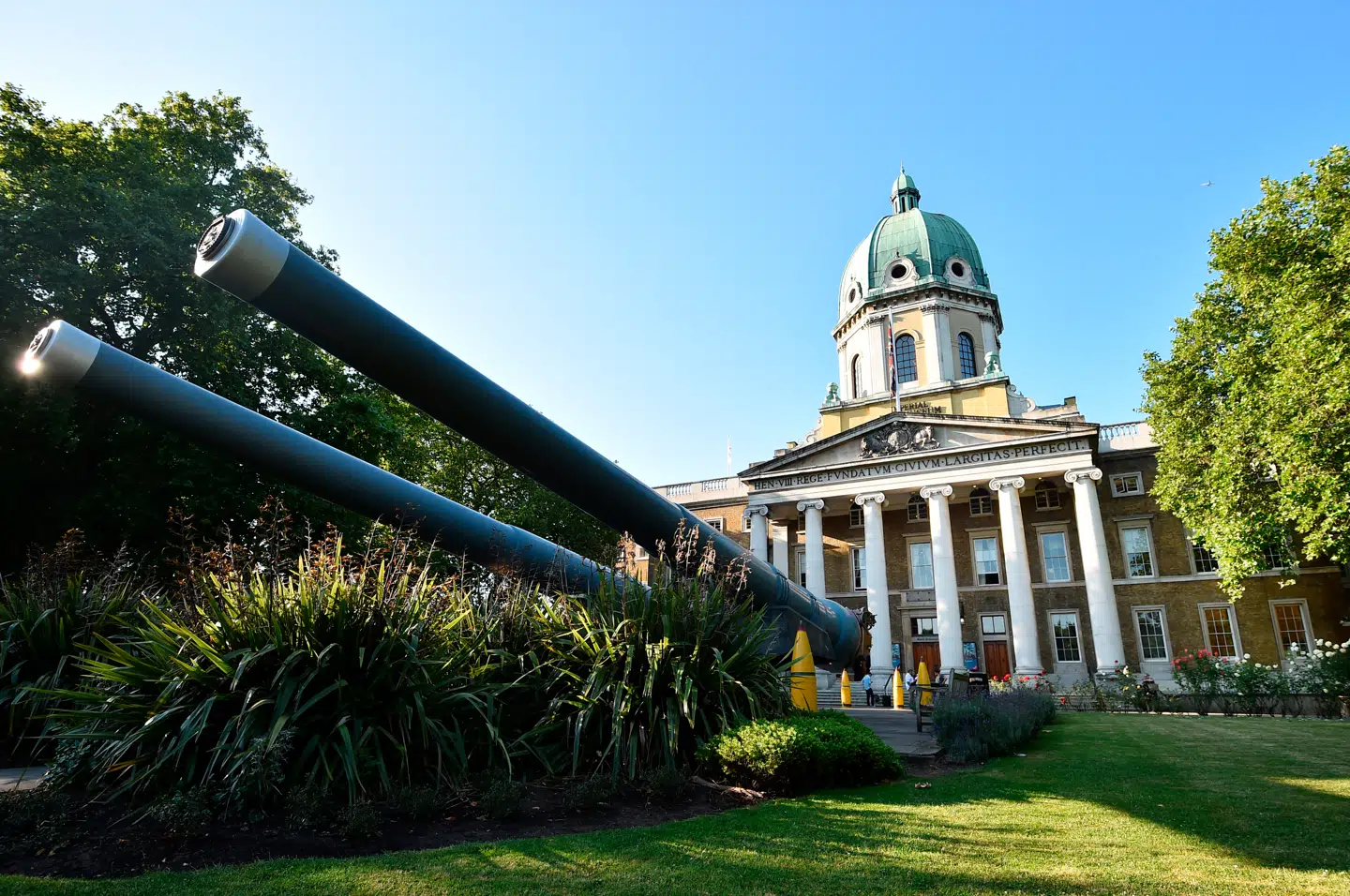 Det britiske Imperial War Museum, har lukket en udstilling, som hylder britiske krigshelte. Dette har skabt modreaktioner. Arkivfoto: Ben Stansall, Scanpix.