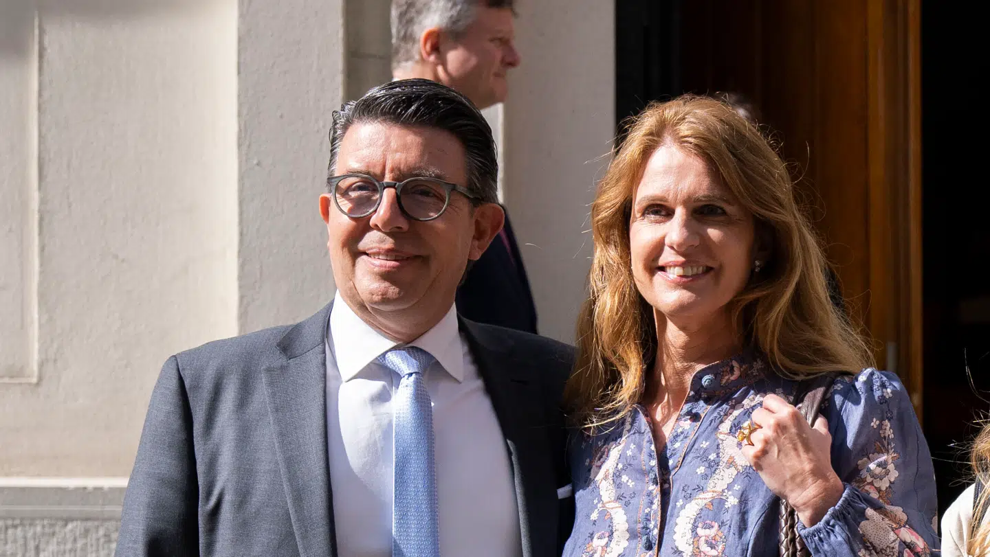 Britt Siesbye med manden Oscar Davidsen Siesbye.