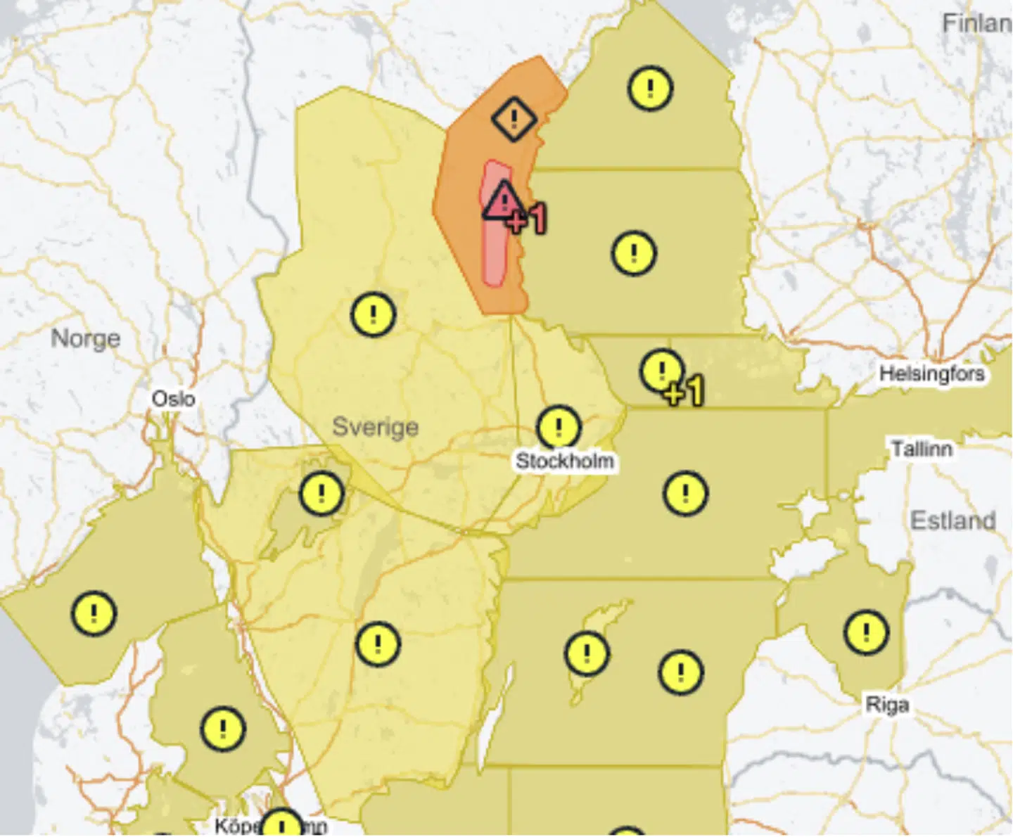 Nogle kan endda blive fanget indendørs, lyder det.