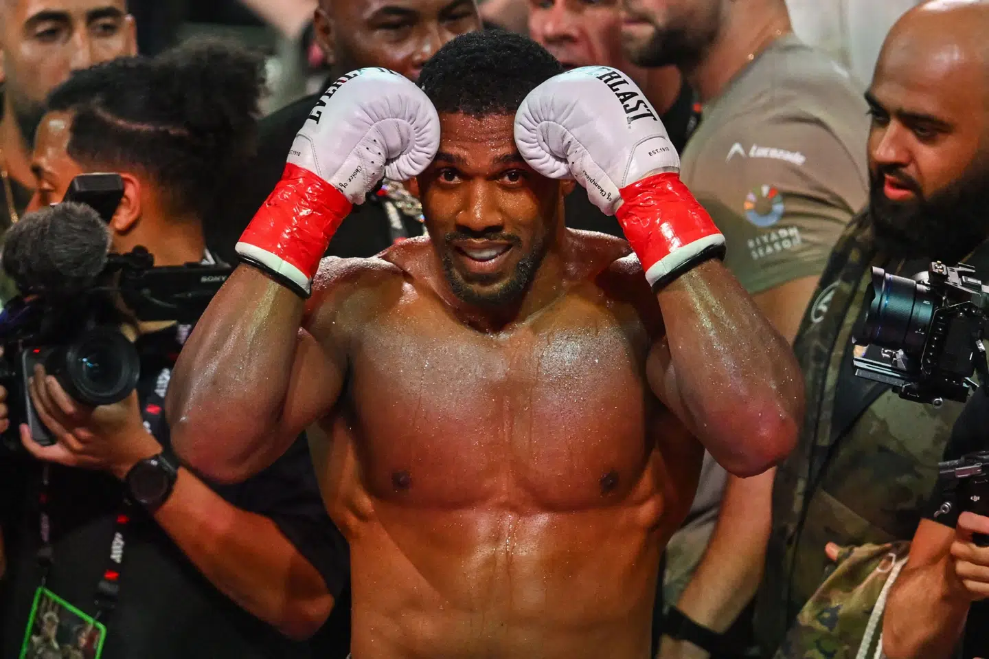 Ti dage efter Anthony Joshua vandt showkamp mod youtuberen Jake Paul, var eksverdensmesteren i boksning involveret i en bilulykke i Nigeria. Onsdag blev Joshua udskrevet fra hospitalet. (Arkivfoto).