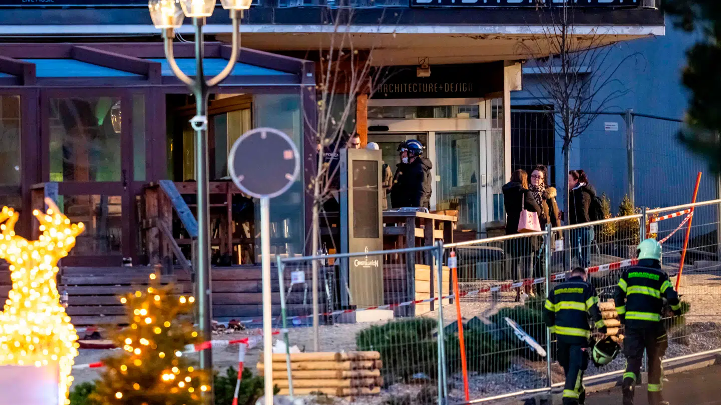 Her ses et billede fra stedet torsdag morgen.