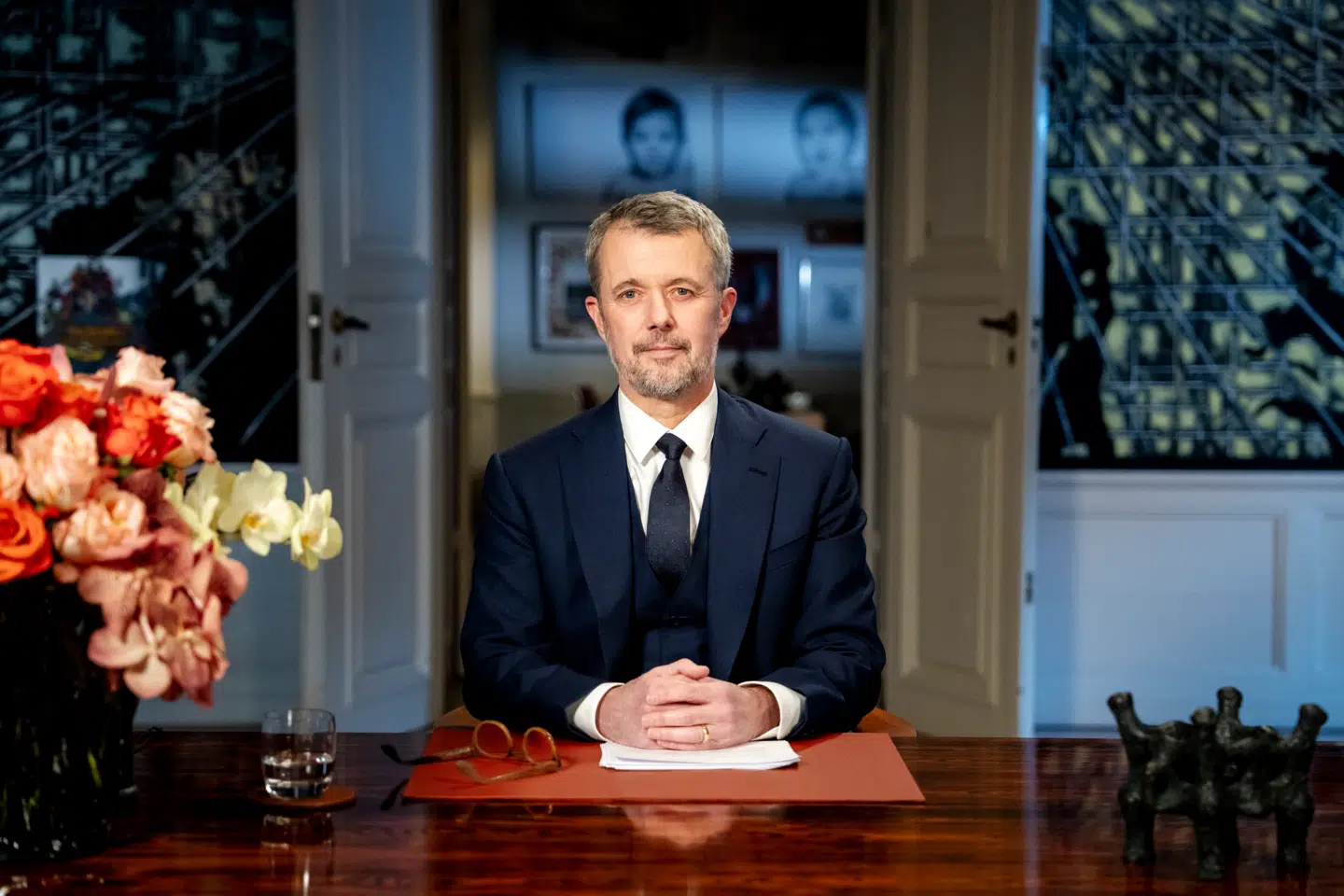 Kong Frederik holdt onsdag sin anden nytårstale.