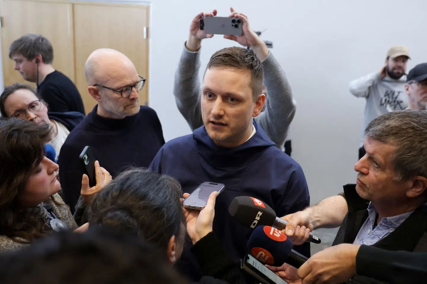 Formand for Naalakkersuisut, Jens-Frederik Nielsen, talte om USA, Danmark, Spiralsagen og turisme i sin nytårstale. (Arkivfoto).