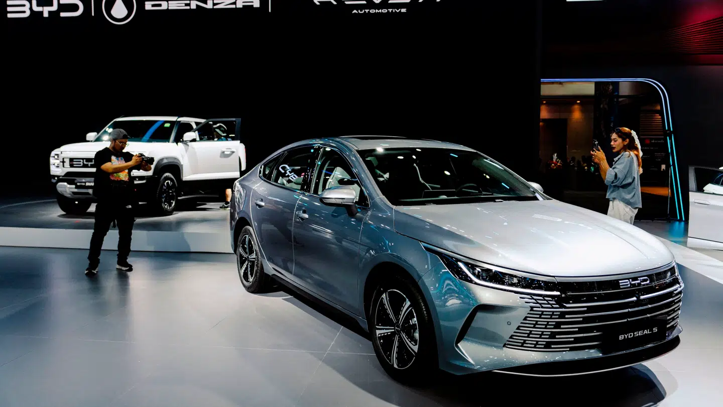 Kinesisk BYD står for 'Build Your Dreams'.