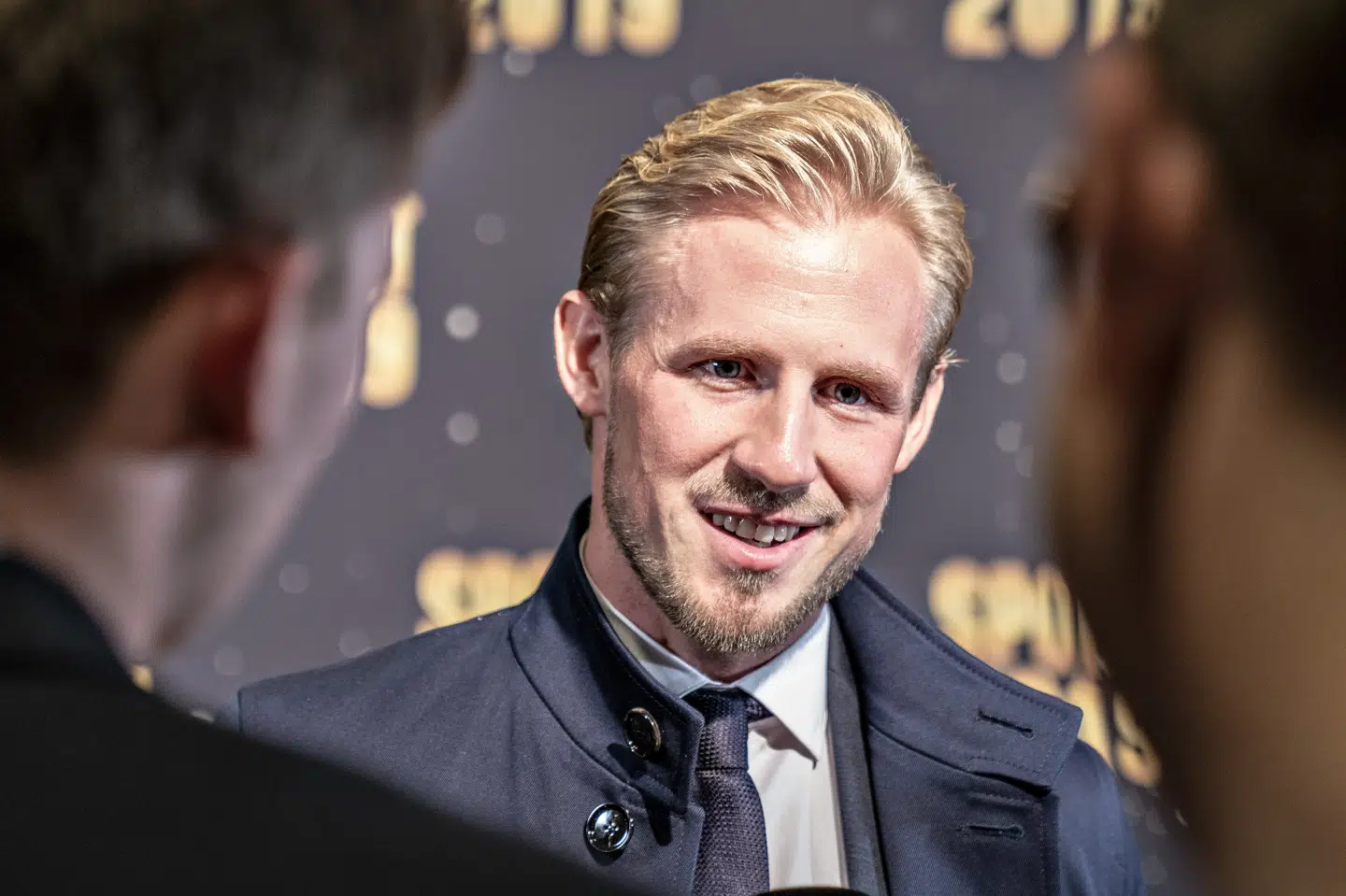 Kasper Schmeichel på den røde løber før Sport 2019. Henning Bagger/Ritzau Scanpix