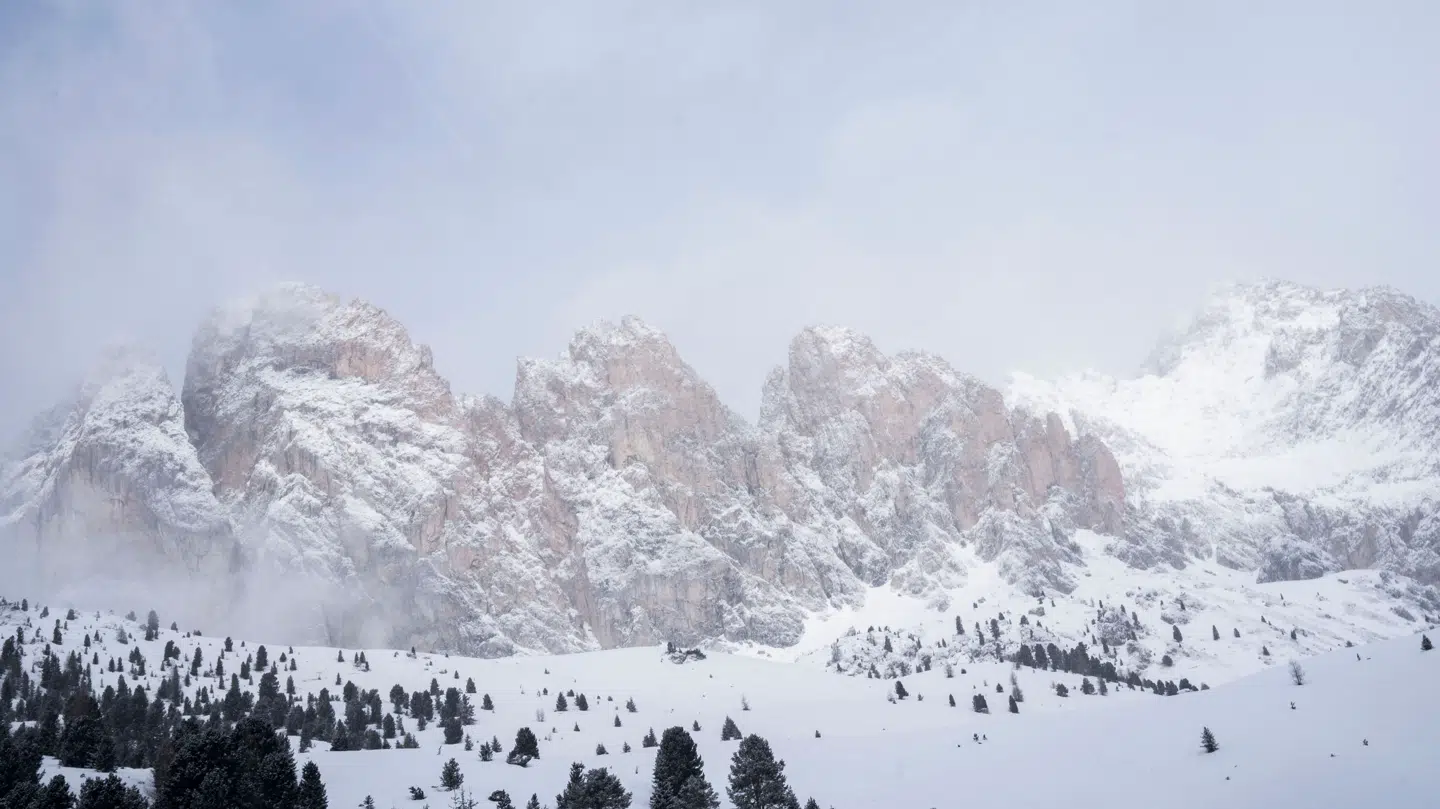 Arkivfoto fra Val Gardena-området i Dolomitterne i Norditalien.