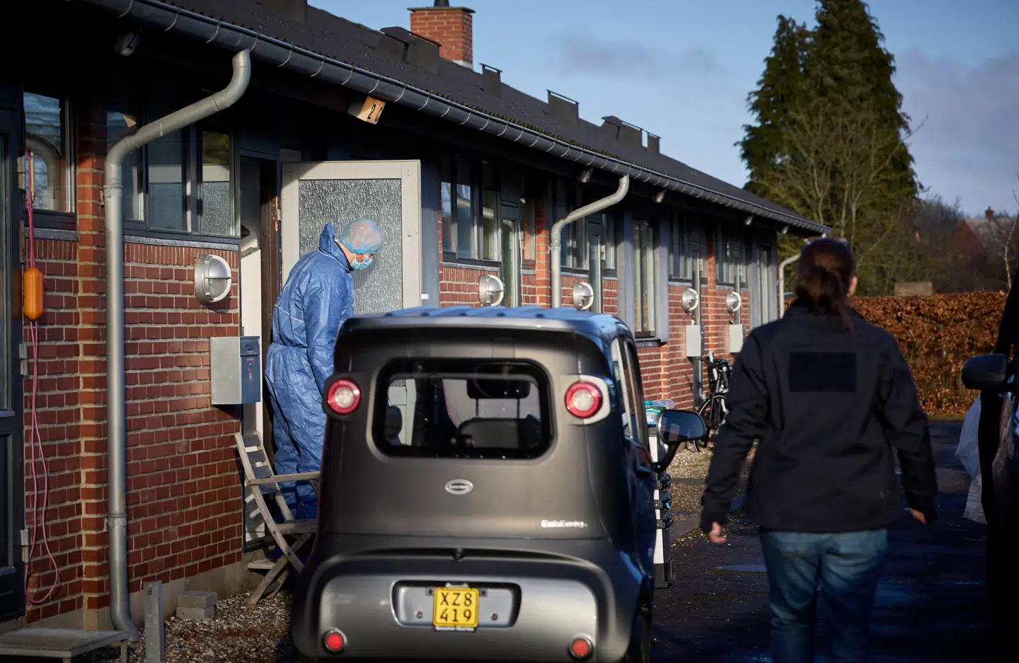 Fyns Politi efterforsker drabet på Sandalsvej i Svendborg.