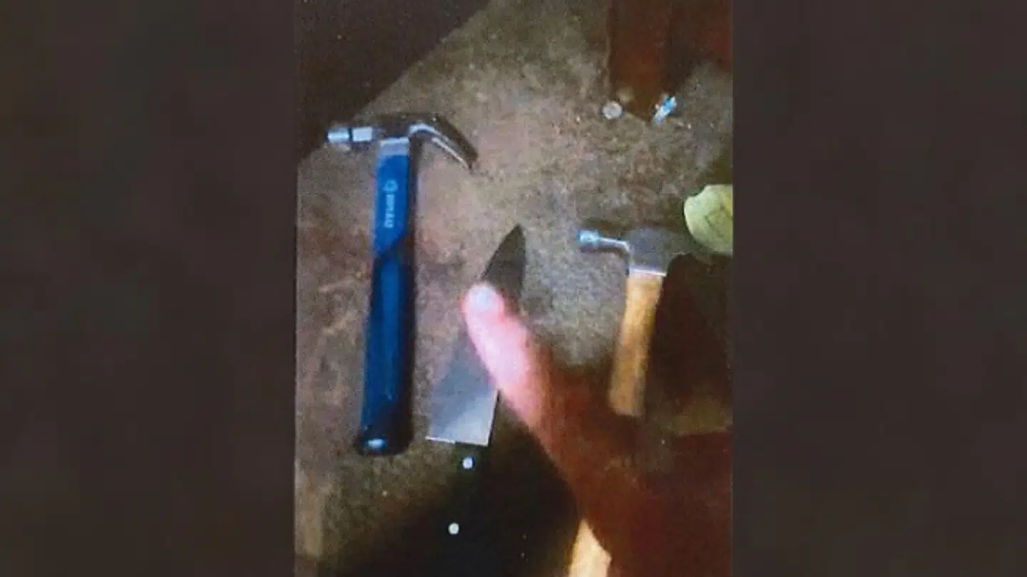 Dette billede indgår som bevismateriale mod den 18-årige Christian Sturdivant.