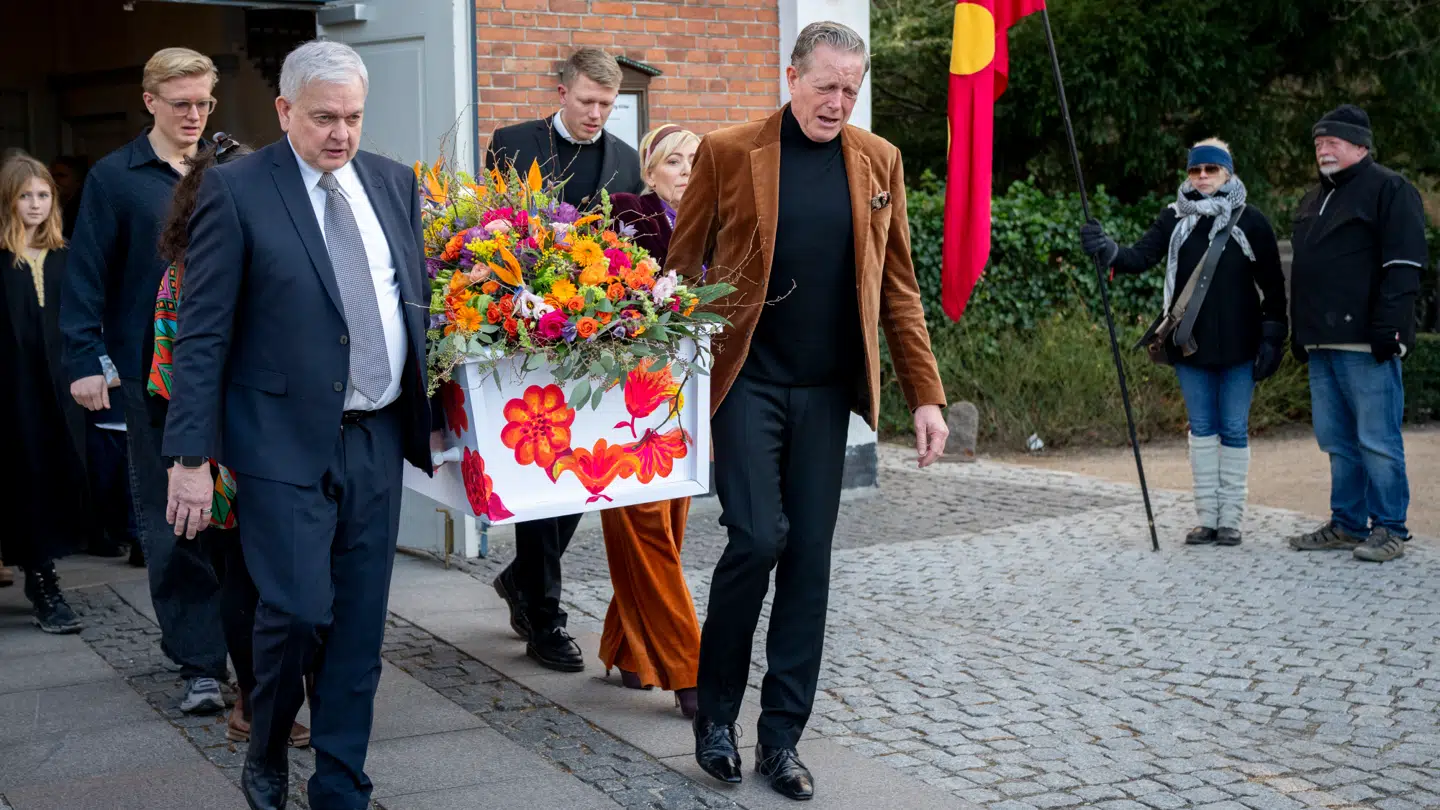 Jytte Abildstrøm blev bisat i Frederiksberg Kirke lørdag den 11. januar 2025.