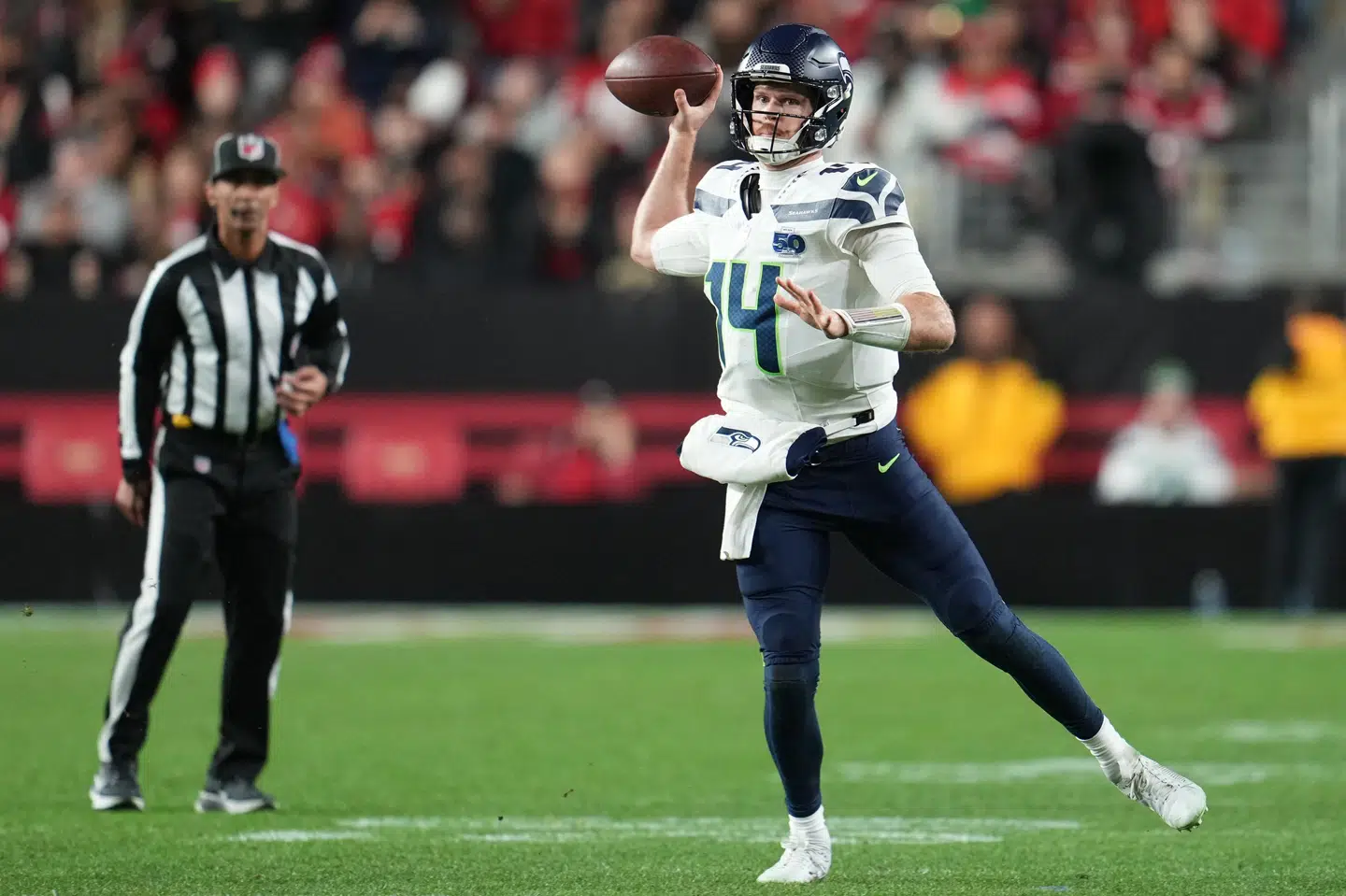Quarterback Sam Darnold behøvede kun at føre Seahawks' angreb frem til et enkelt touchdown og to field goals mod San Francisco 49ers. Så klarede forsvaret resten.