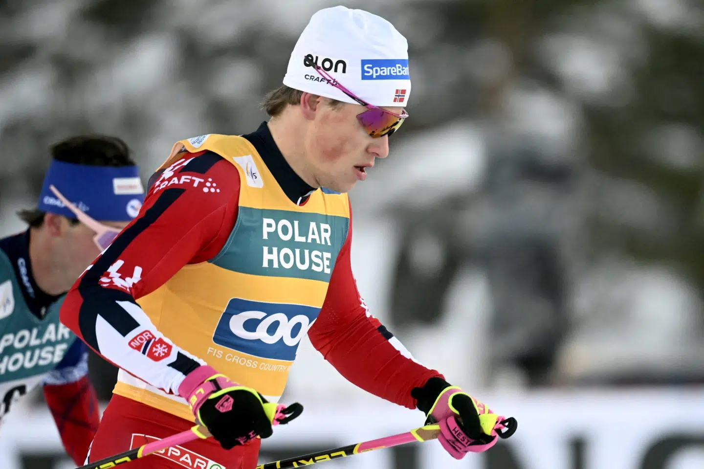 Johannes Høsflot Klæbo vandt ikke den afsluttende etape af Tour de Ski, men i den samlede stilling hjemtog han igen sejren. (Arkivfoto).