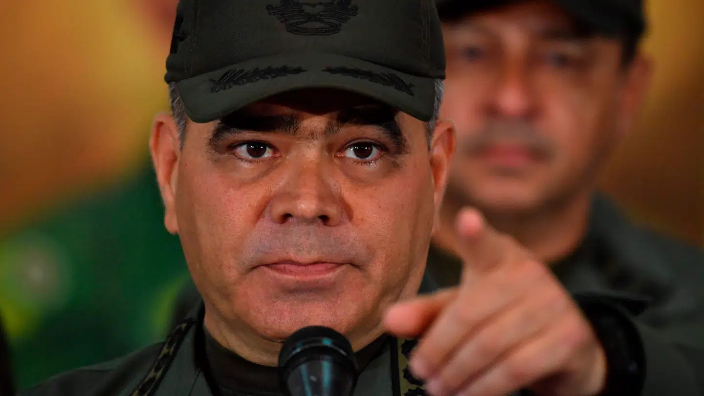 (Arkiv) Vladimir Padrino holdt søndag eftermiddag pressemøde.