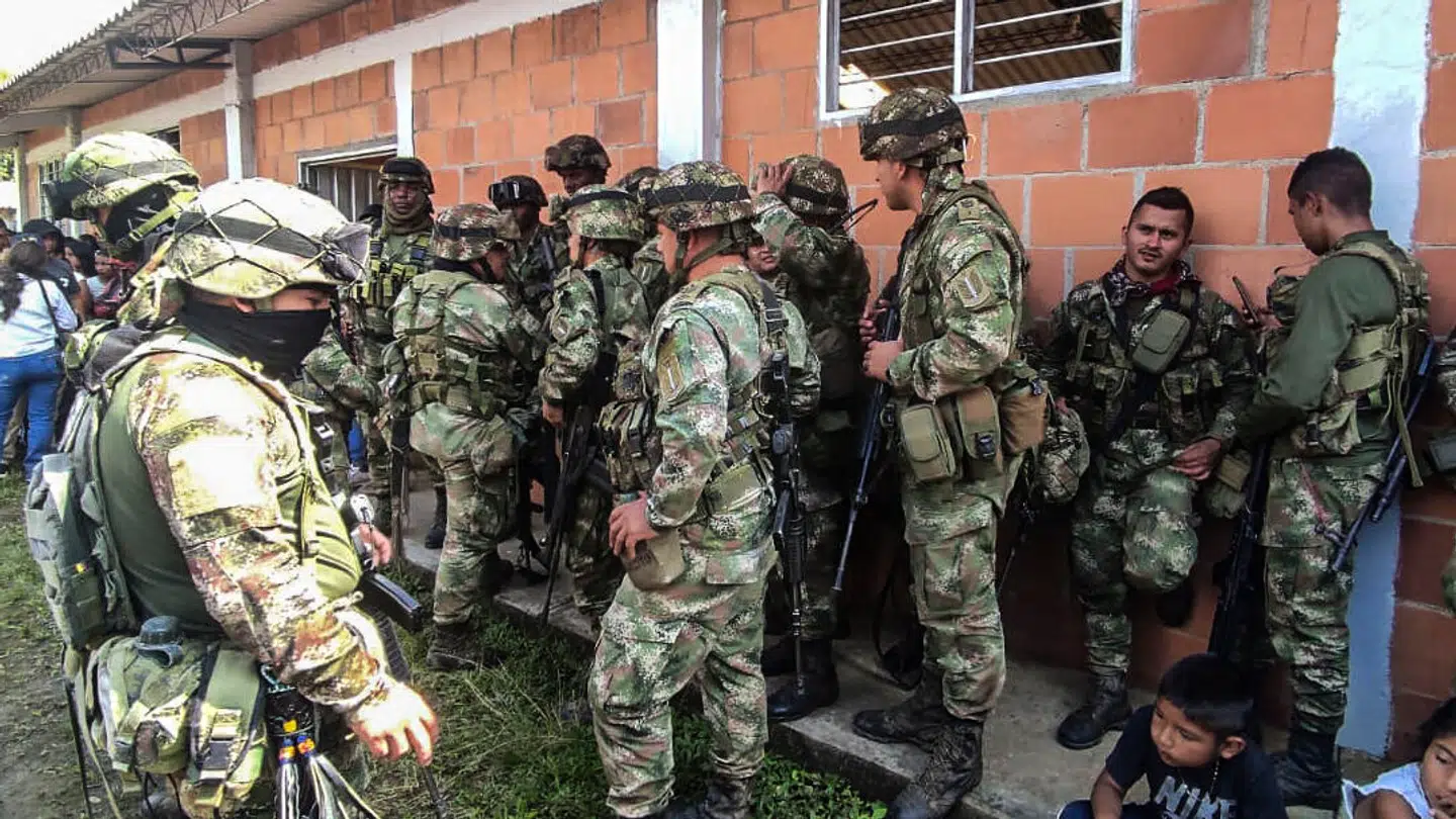 (Arkiv) Siden angrebet i Venezuela har Colombias forsvarsministerium sendt tropper til grænsen.