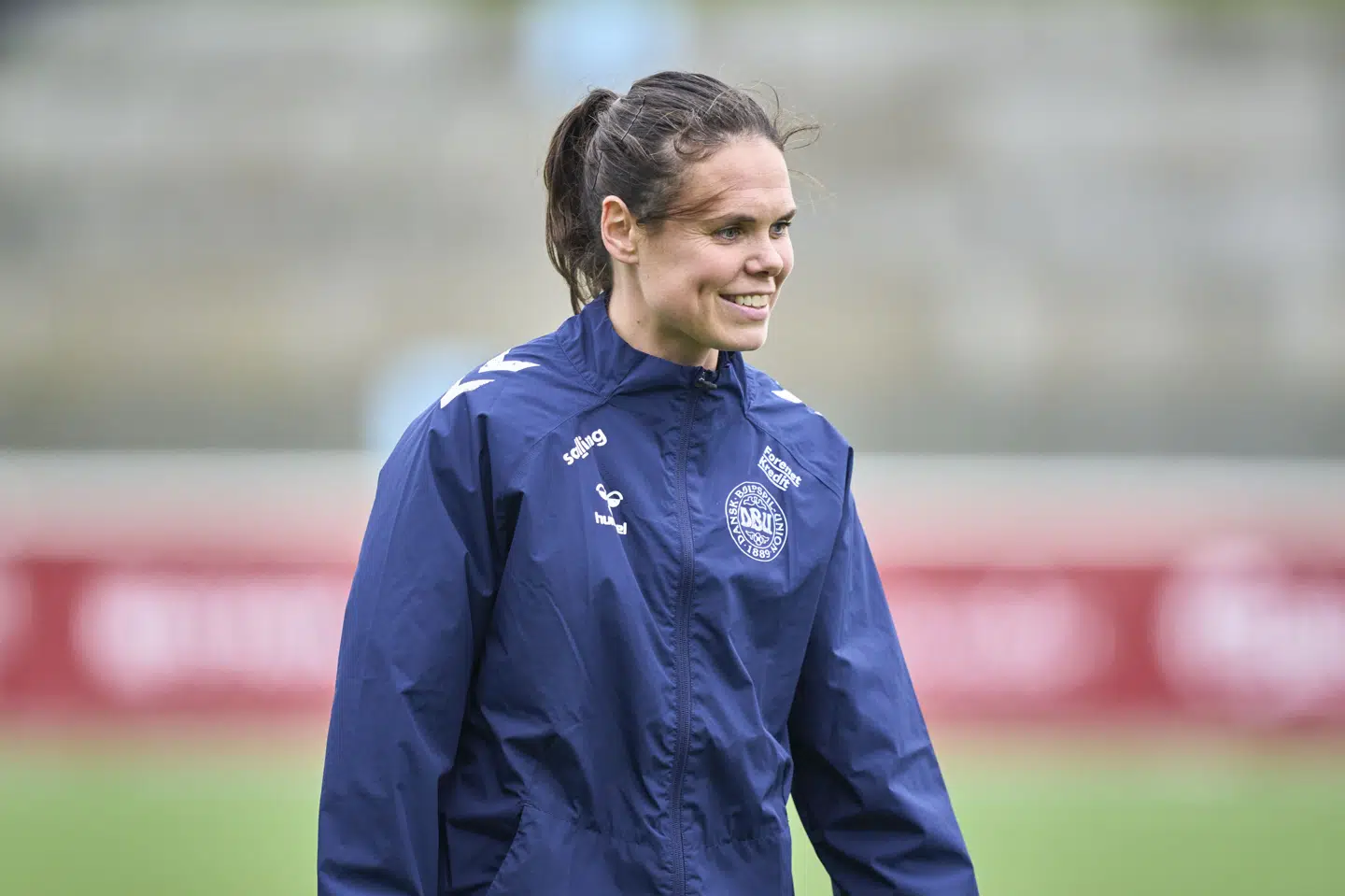 Simone Boye fik i efteråret comeback for A-landsholdet i de vigtige kampe mod Finland i Nations League. (Arkivfoto).