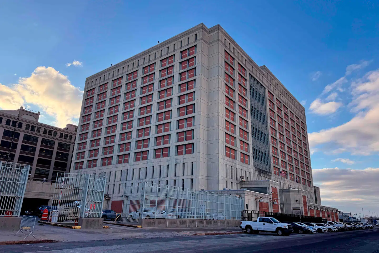 Sådan ser Metropolitan Detention Center ud.