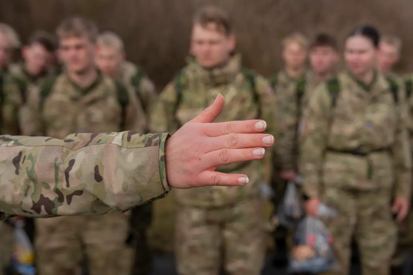 Karrieredag på Skrydstrup Flyvestation. Forsvaret. Værnepligtige.
