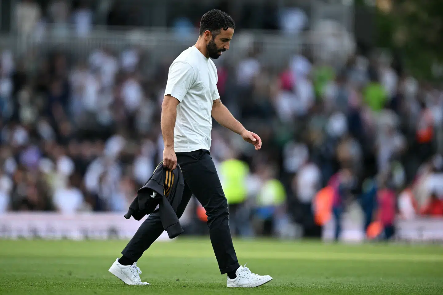 Manchester United fyrede mandag Ruben Amorim efter 14 måneder i jobbet. (Arkivfoto).