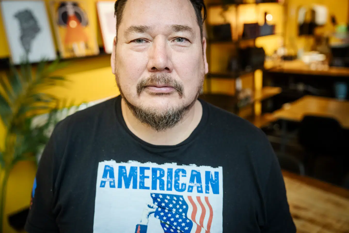 51-årige Jørgen Boassen fra Nuuk var i januar vært for et besøg af Charlie Kirk og Donald Trump Jr i Grønland.